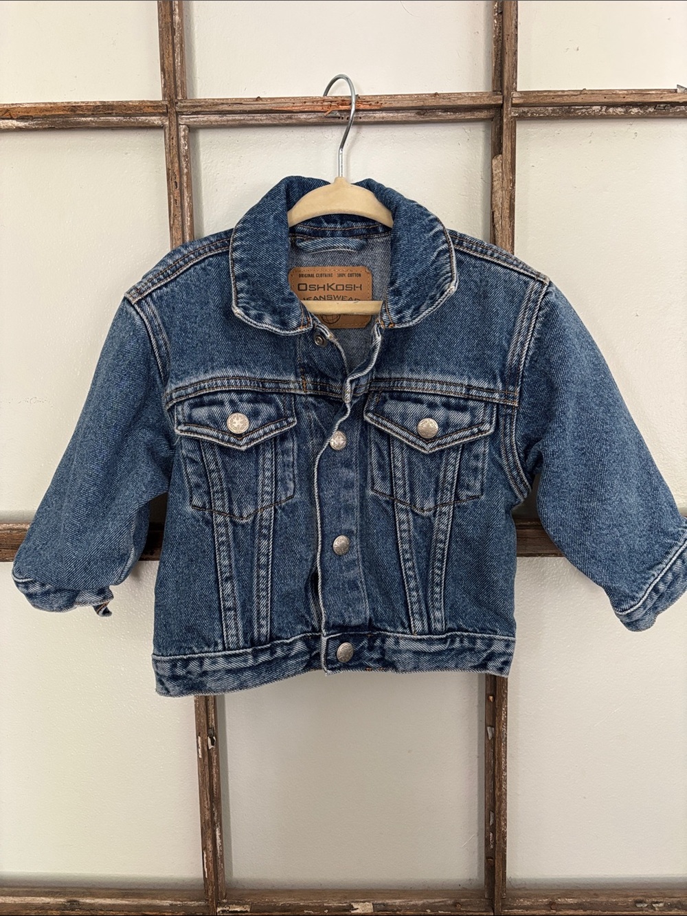 Vintage Oshkosh B’Gosh toddler denim jacket
